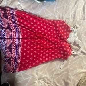 New NOBO (Walmart brand) Red dress size M (7-9)